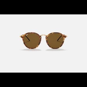 Ray-Ban Round Fleck Sunglasses